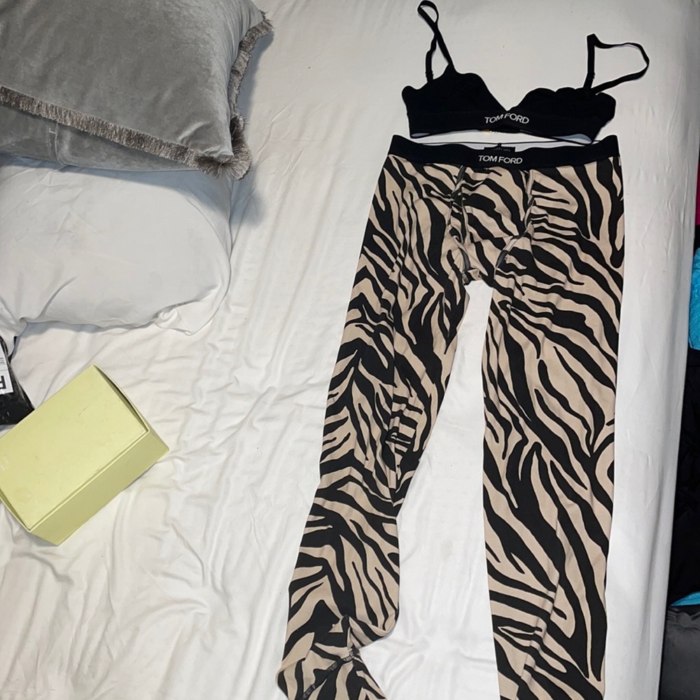 Tomford very sexy long John set,tights was altered to give a very sexy fit & bra